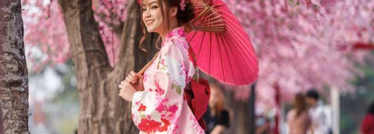 Нежната магия на Япония през април